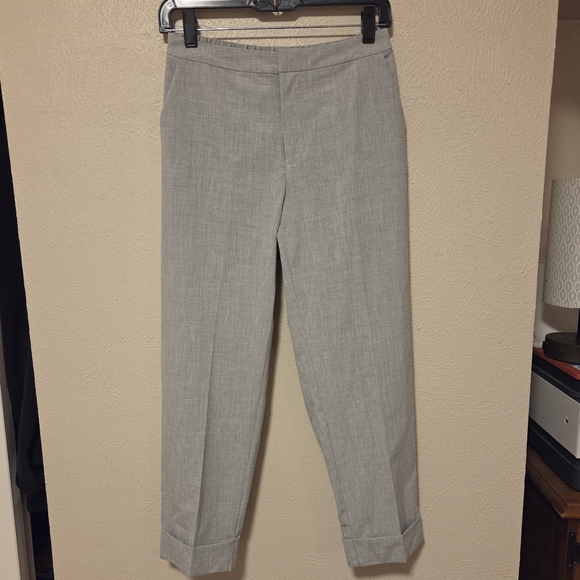 Brochu Walker Westport Brushed Pant RMB3900 Women's Cropped Trouser XS Gray - Picture 4 of 13